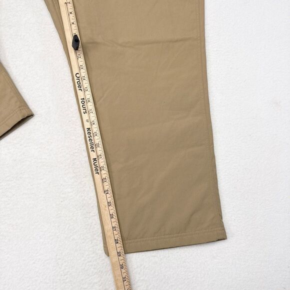 LL Bean Pants Mens Size 44‎ x 29 Tan Primaloft Insulated Quilted Workwear NEW - Picture 12 of 12